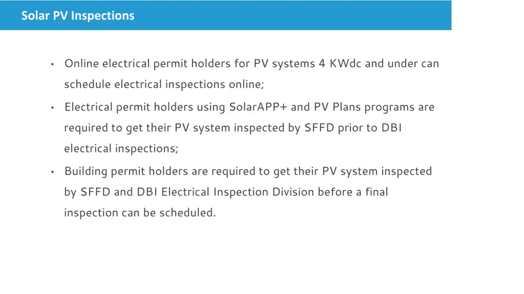 solar pv inspections