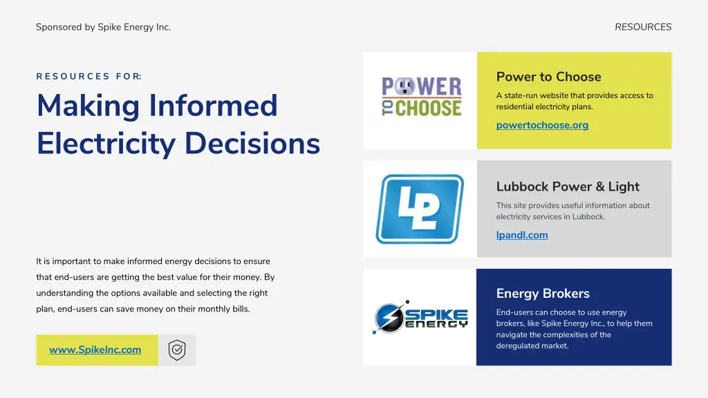 sponsored by spike energy inc 7