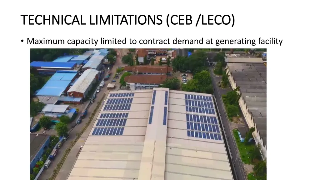 technical limitations ceb leco technical 1