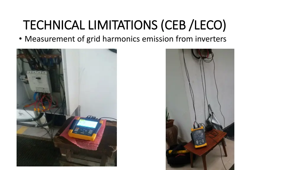 technical limitations ceb leco technical