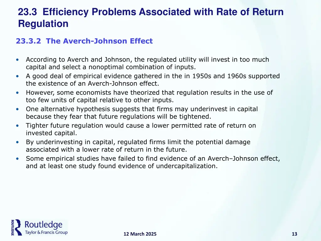 23 3 efficiency problems associated with rate 3