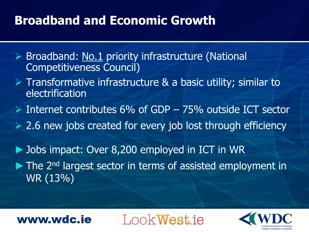 broadband and economic growth