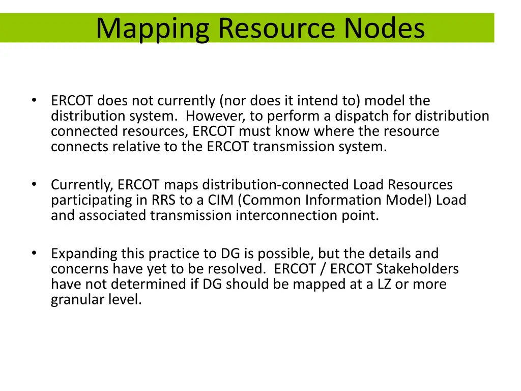 mapping resource nodes