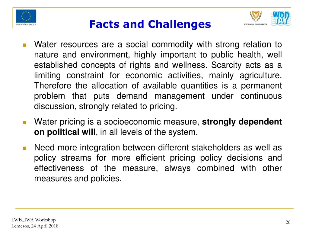 facts and challenges 1