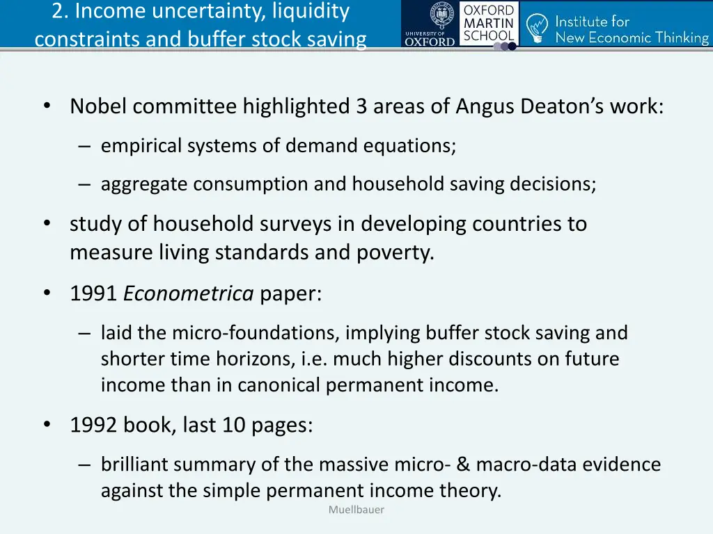 2 income uncertainty liquidity constraints