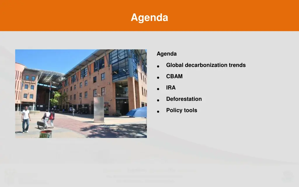 agenda