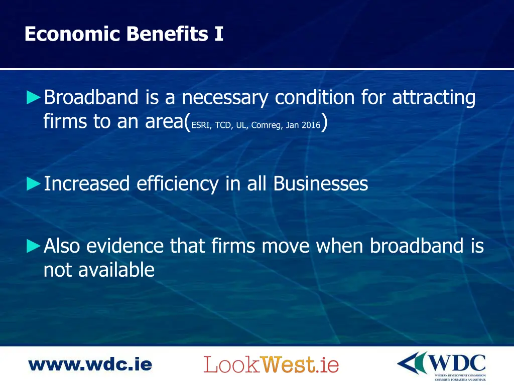 economic benefits i