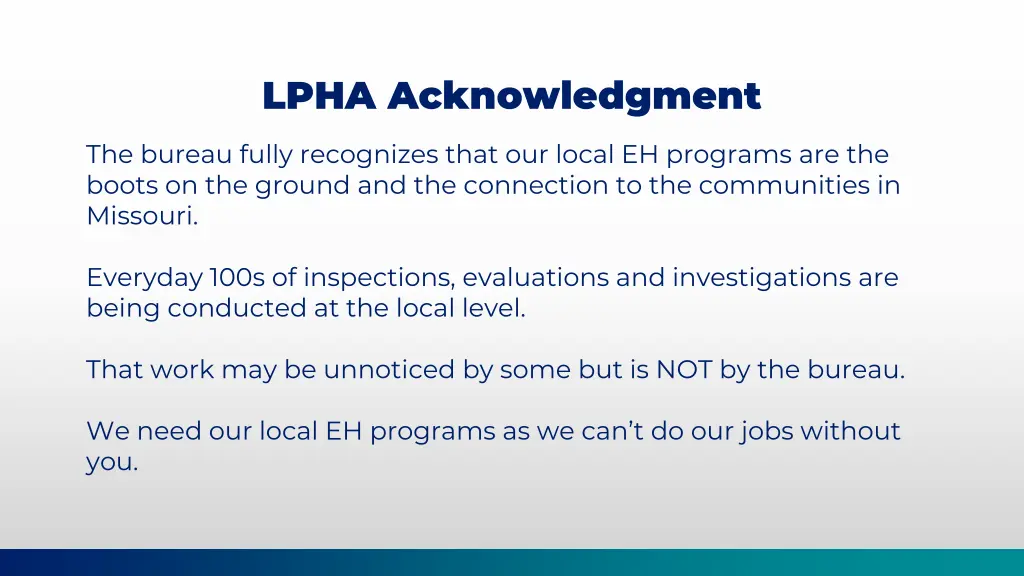 lpha acknowledgment