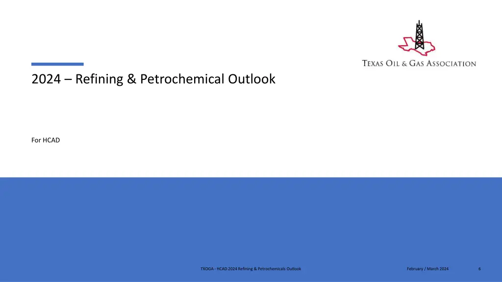 2024 refining petrochemical outlook