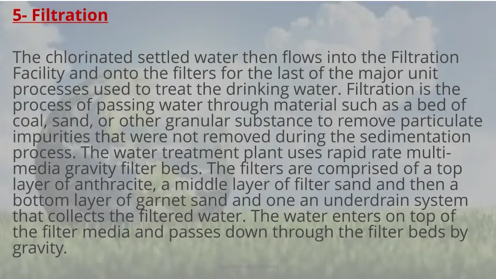 5 filtration