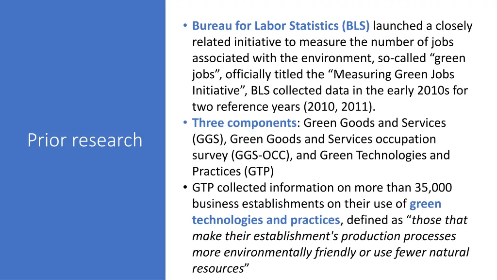 bureau for labor statistics bls launched