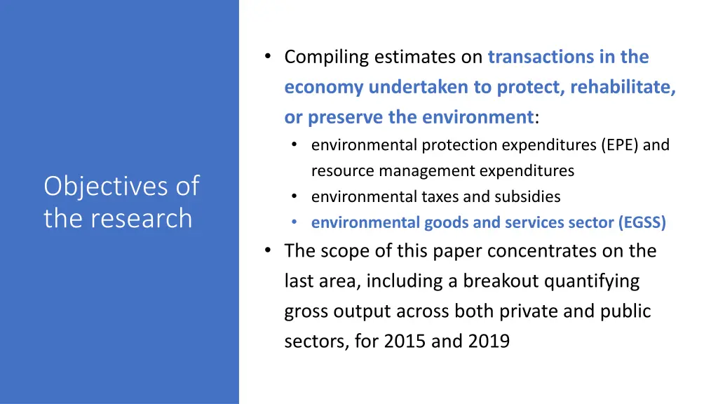 compiling estimates on transactions