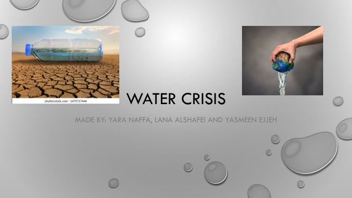 water crisis