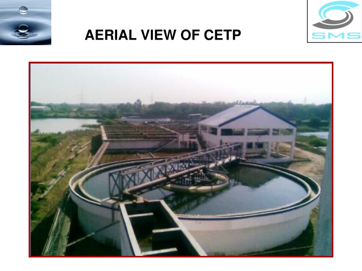 aerial view of cetp