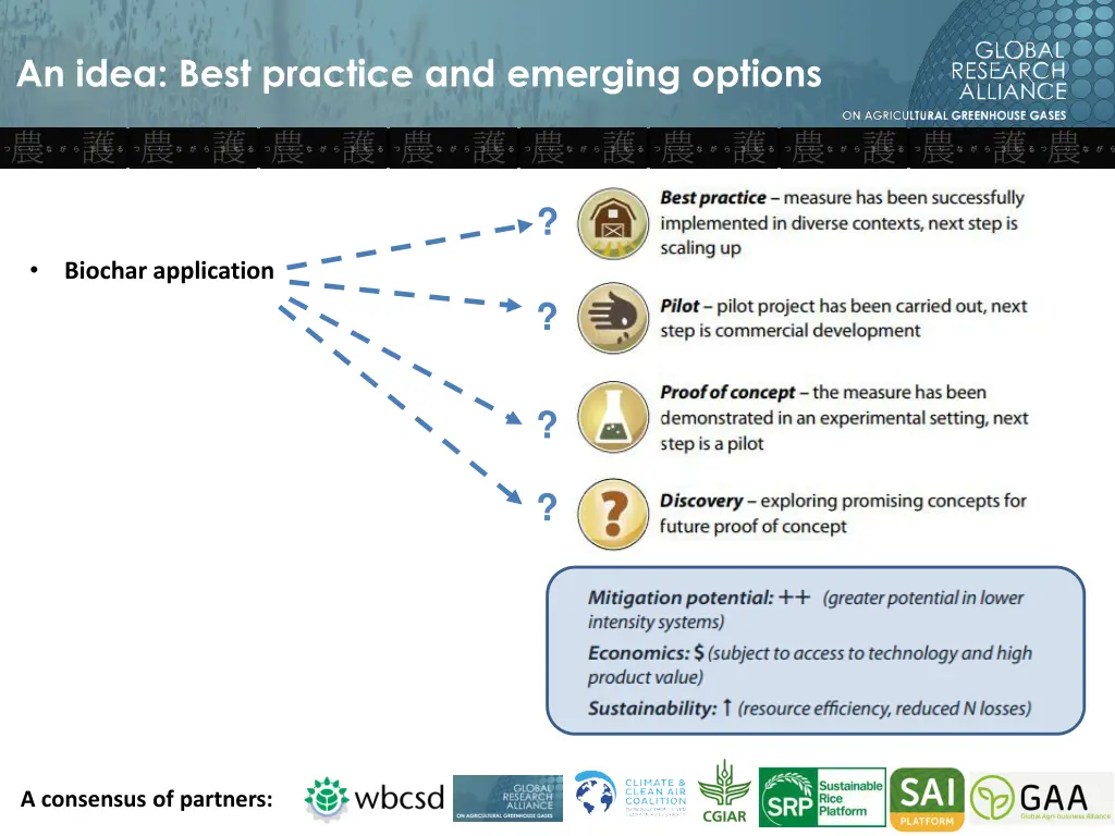 an idea best practice and emerging options