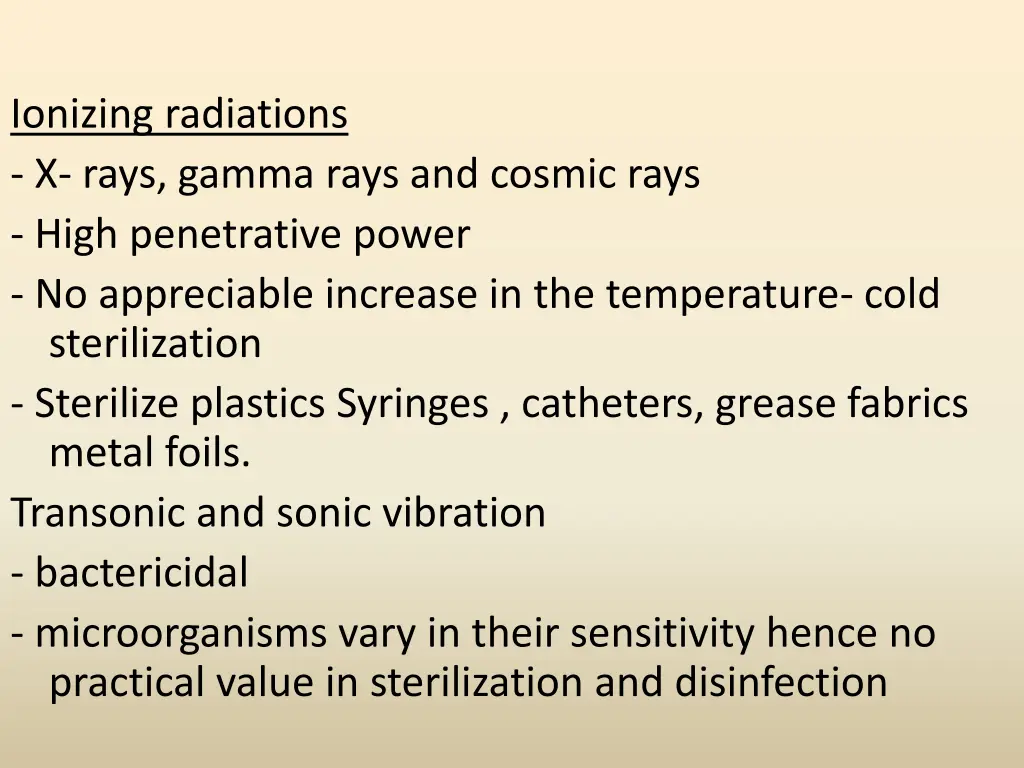 ionizing radiations x rays gamma rays and cosmic