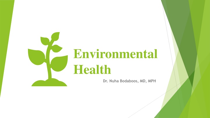 environmental health dr nuha bodaboos md mph