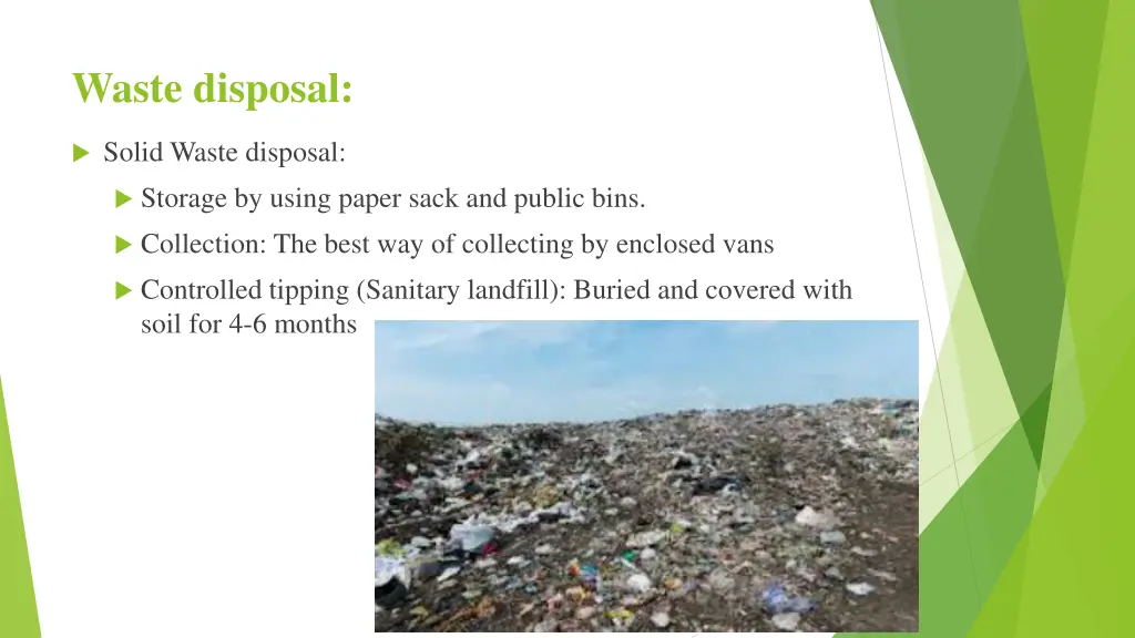 waste disposal 1