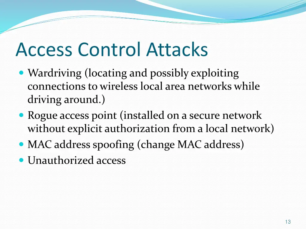 access control attacks