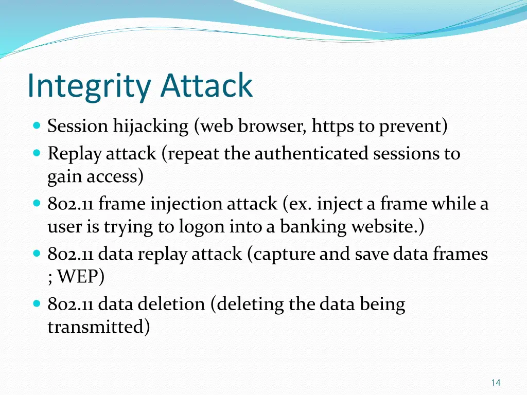 integrity attack