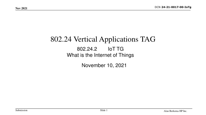 dcn 24 21 0017 00 iotg