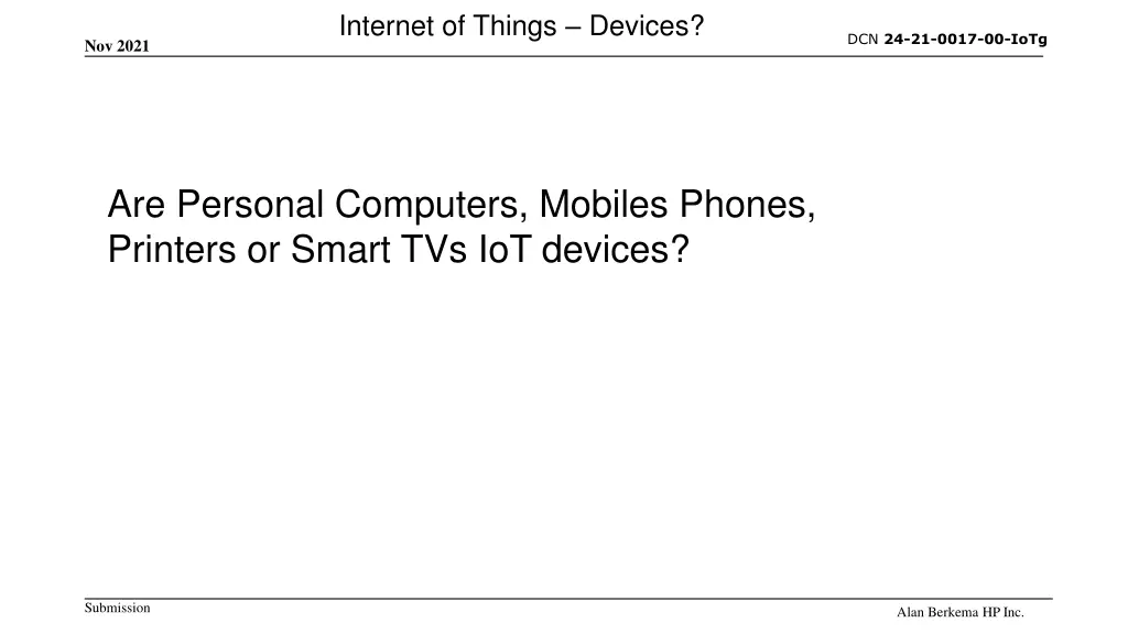 internet of things devices