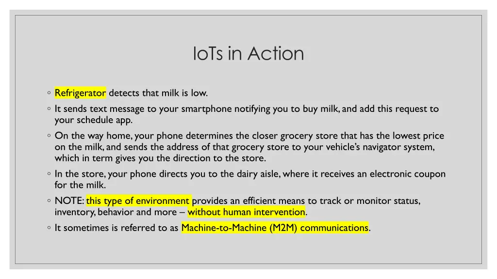 iots in action