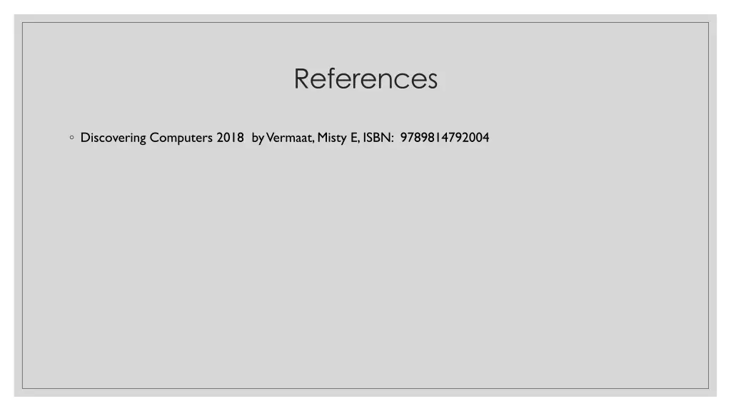 references