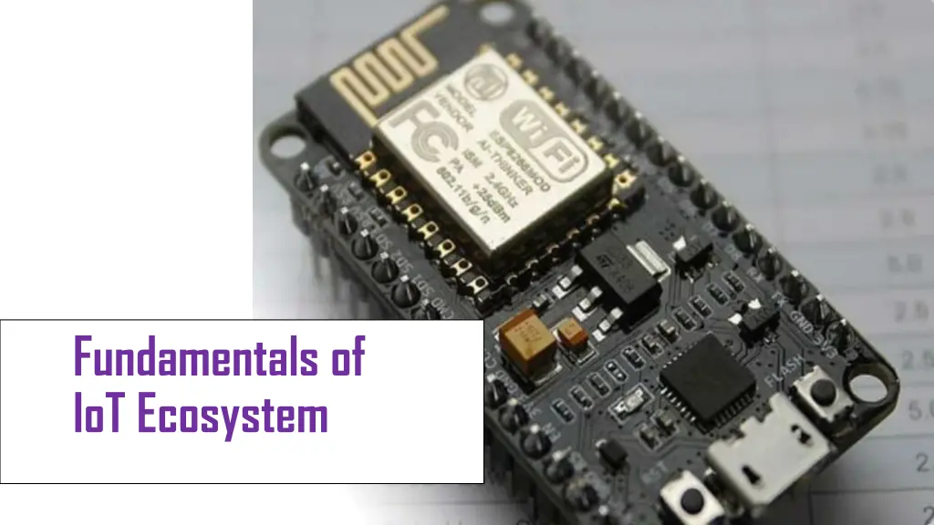 fundamentals of iot ecosystem