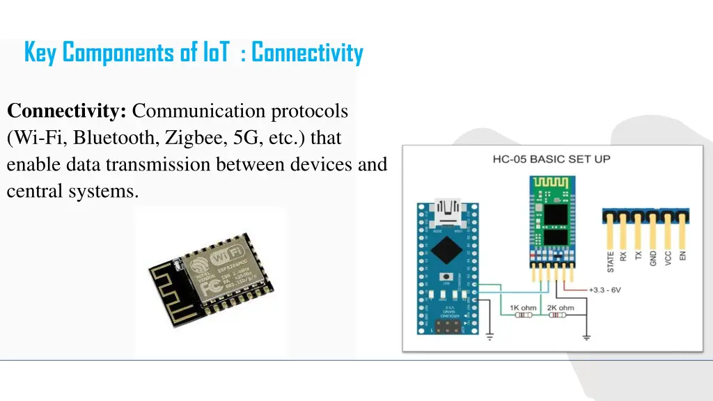 key components of iot connectivity