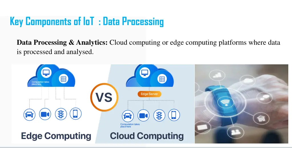key components of iot data processing