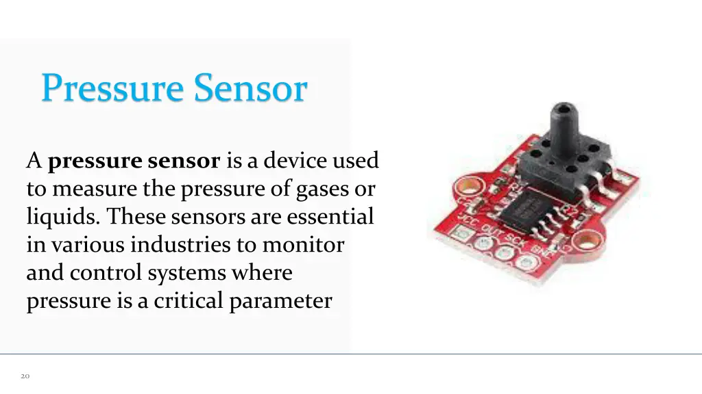 pressure sensor