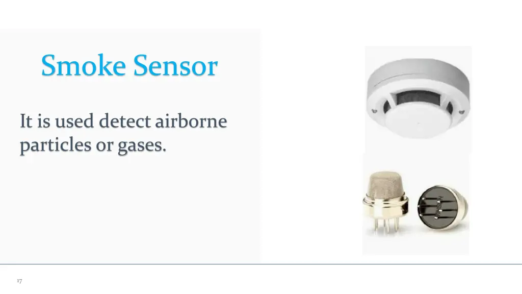 smoke sensor