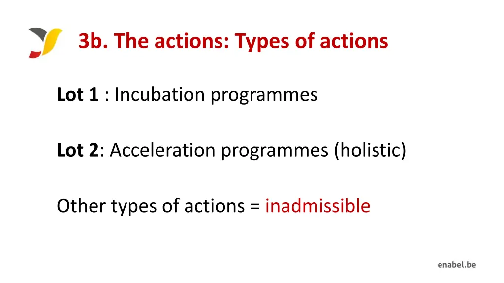 3b the actions types of actions