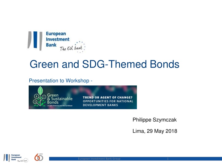 green and sdg themed bonds