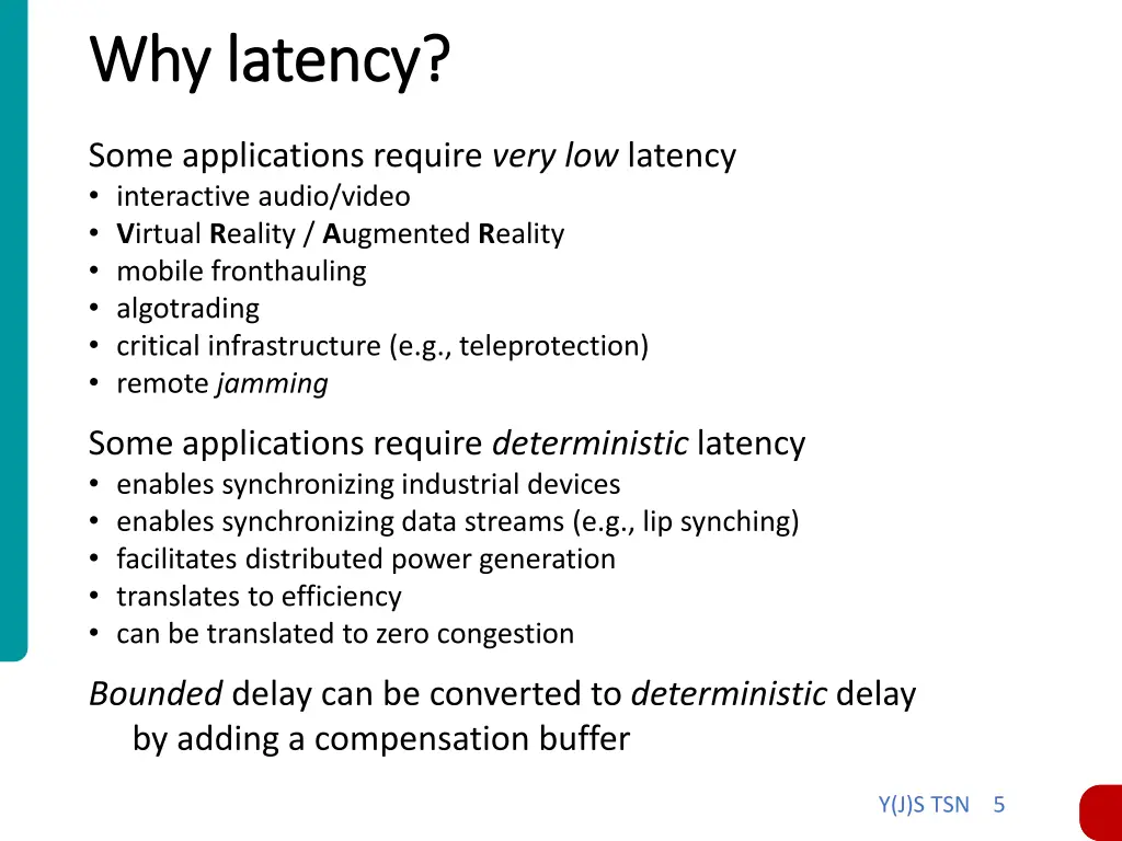 why latency why latency