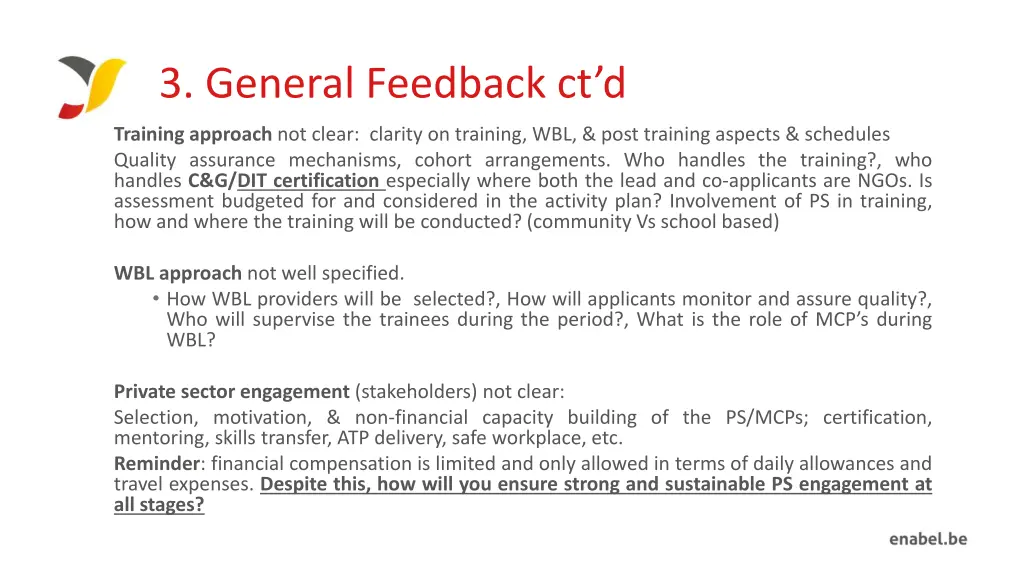 3 general feedback ct d