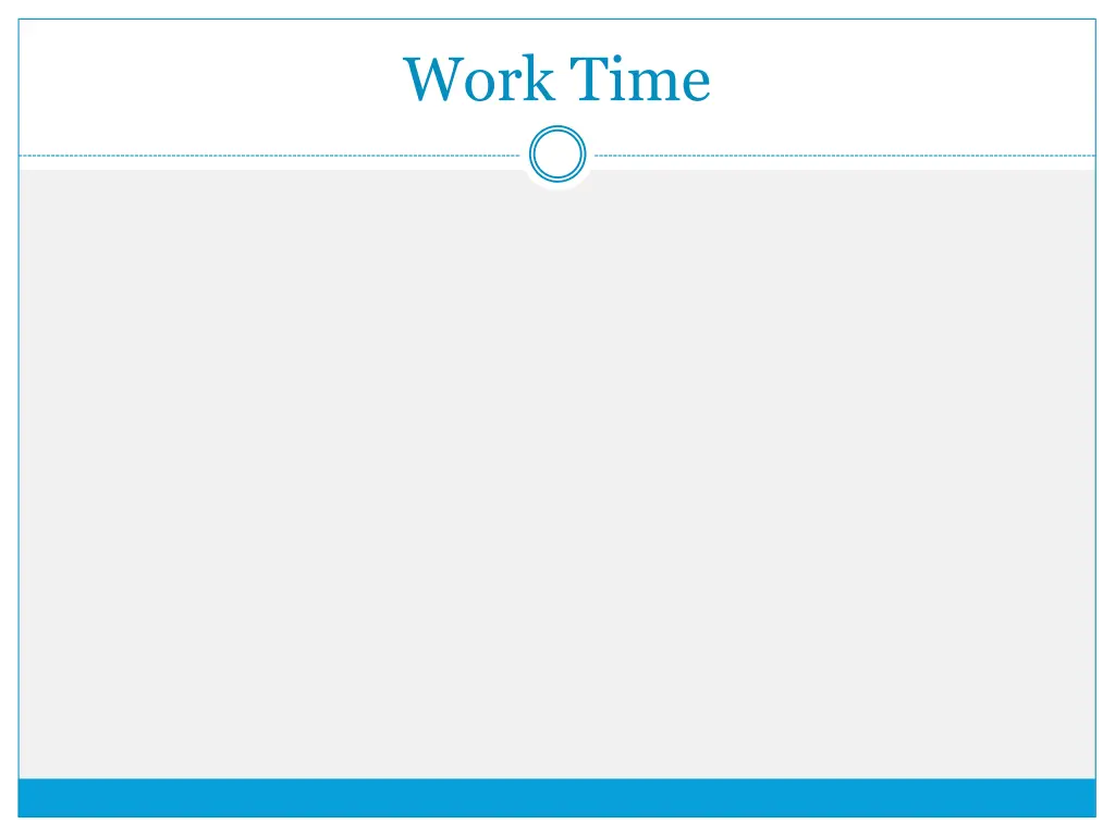work time