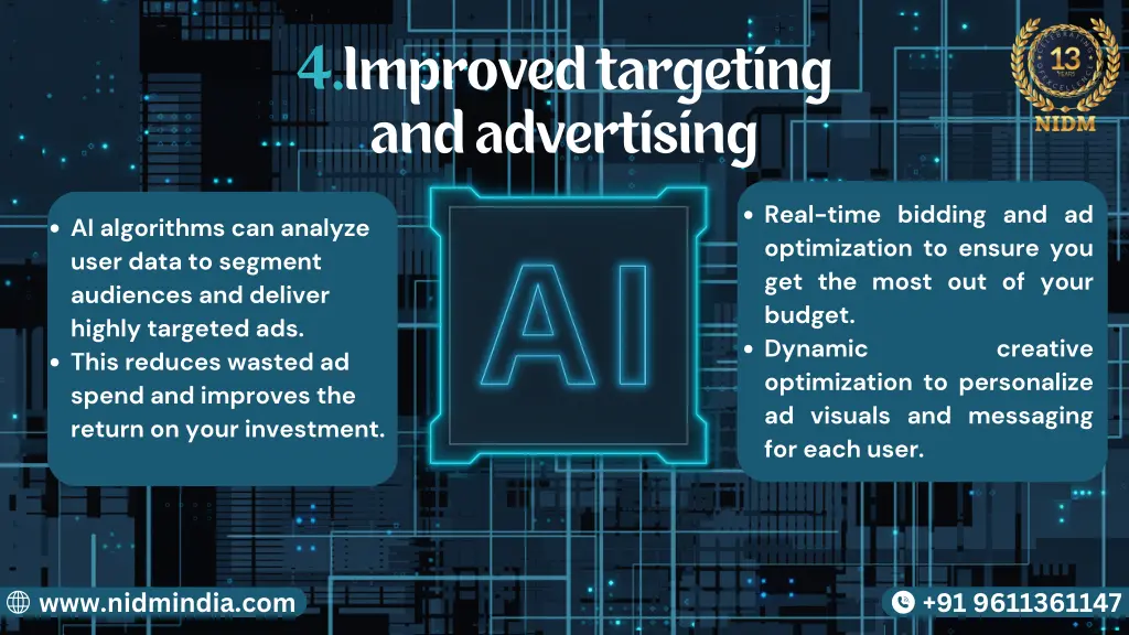 4 improved targeting and advertising