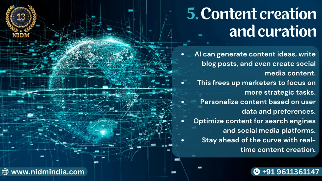 5 content creation and curation