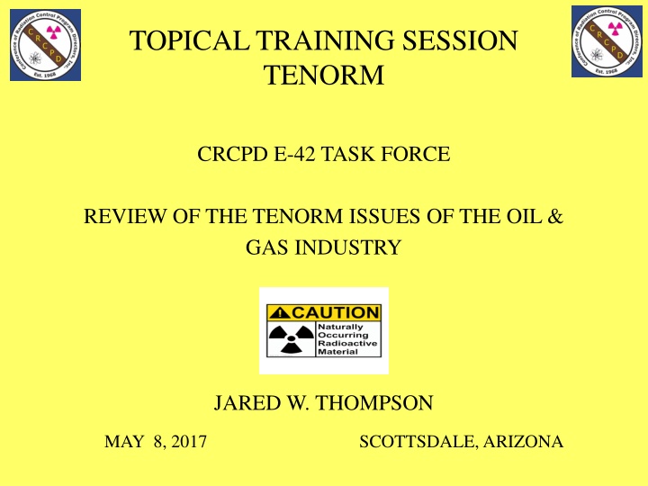 topical training session tenorm
