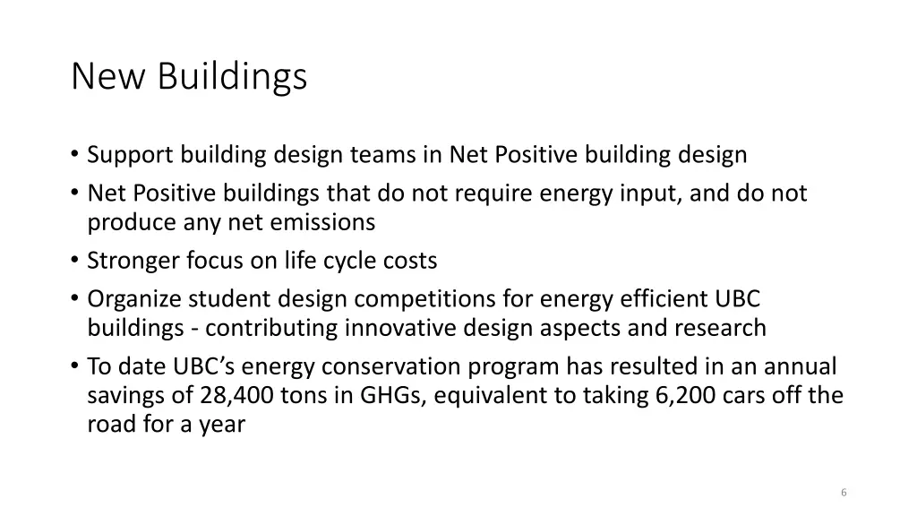 new buildings