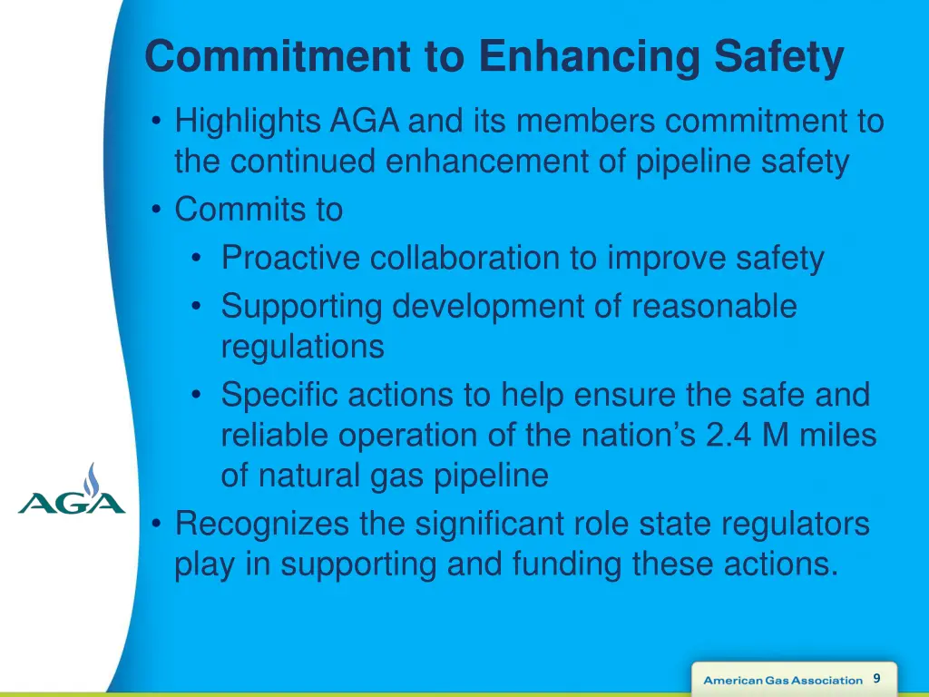commitment to enhancing safety