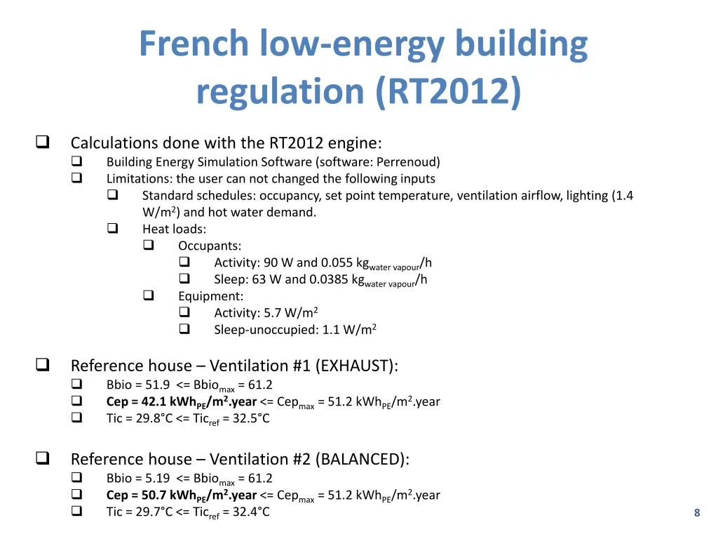 french low energy building regulation rt2012 1