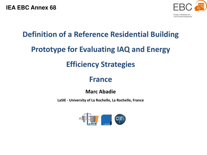 iea ebc annex 68