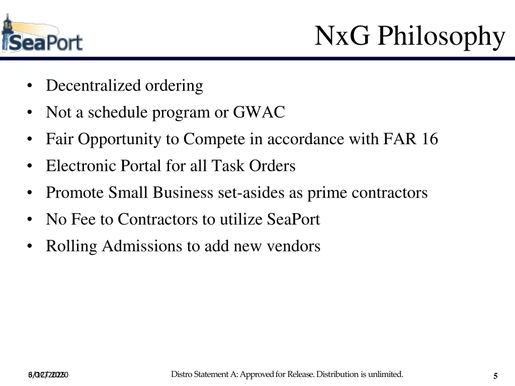 nxg philosophy