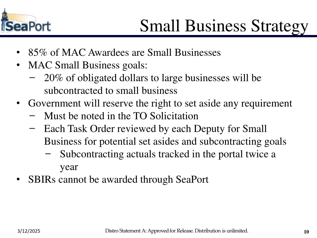 small business strategy