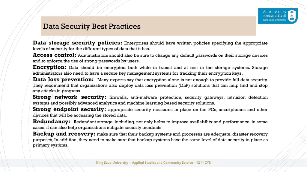 data security best practices