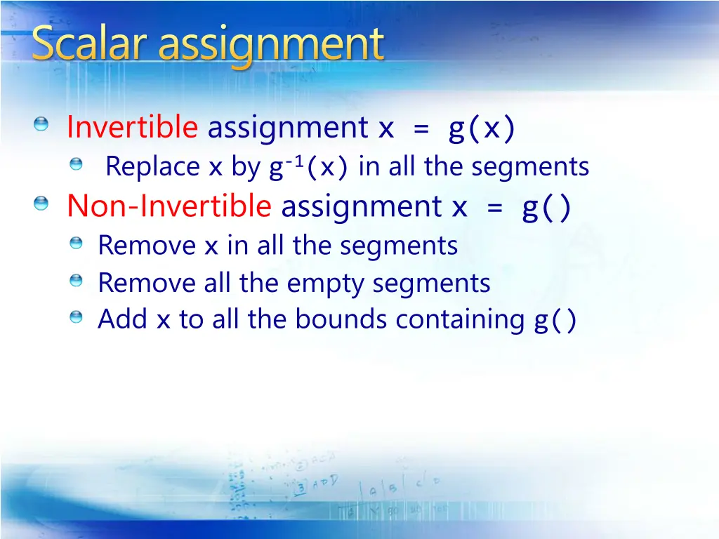 scalar assignment 1