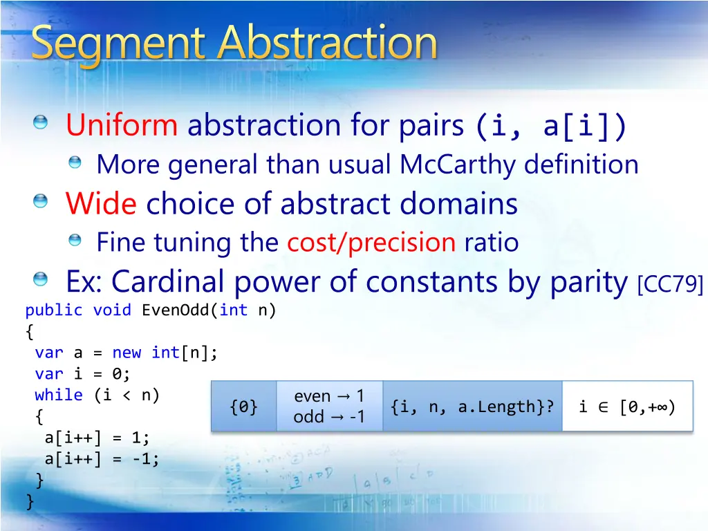 segment abstraction